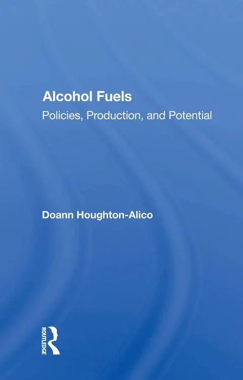 Cover of Alcohol Fuels
