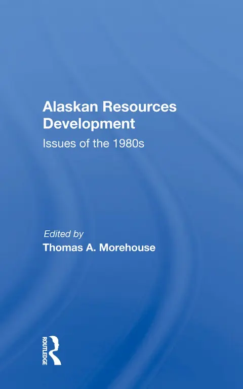 Cover of Alaskan Resources Development