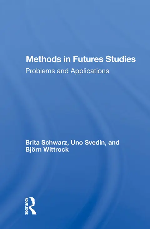 Cover of Methods in Futures Studies