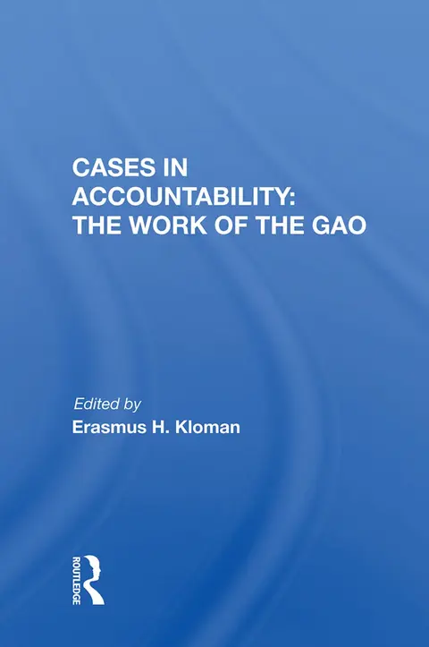 Cover of Cases in Accountability