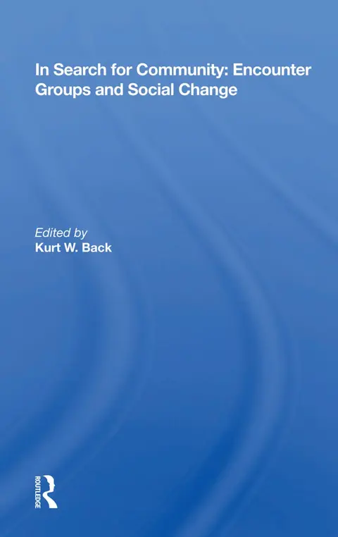 Cover of In Search for Community
