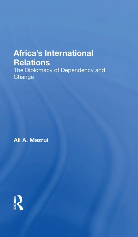 Cover of Africa's International Relations