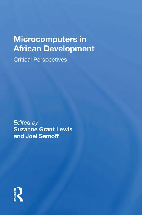 Cover of Microcomputers in African Development