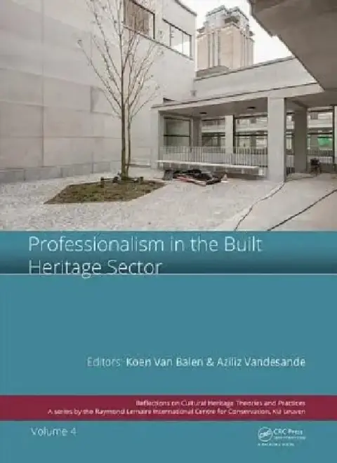 Cover of Professionalism in the Built Heritage Sector