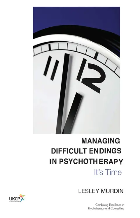 Cover of Managing Difficult Endings in Psychotherapy