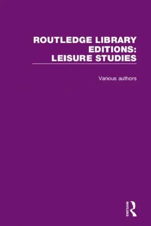 Cover of Leisure Studies
