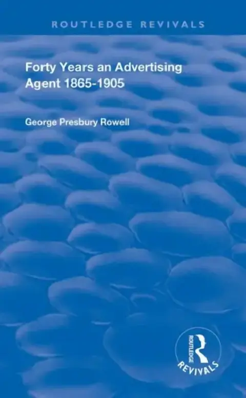 Cover of Forty Years an Advertising Agent