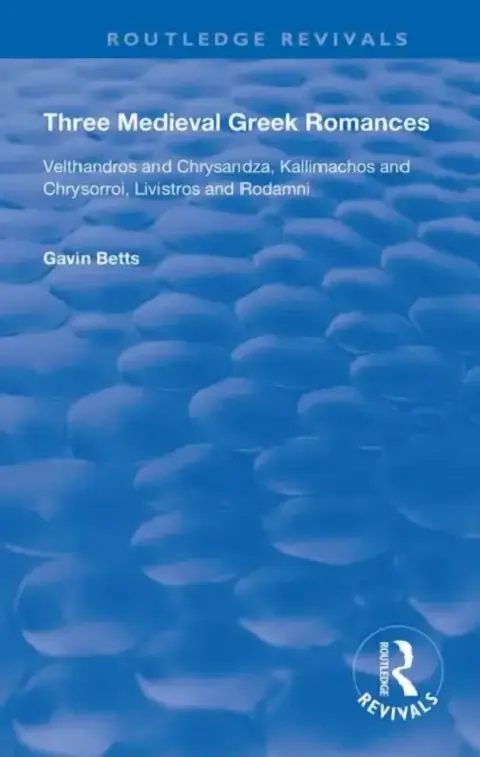 Cover of Three Medieval Greek Romances