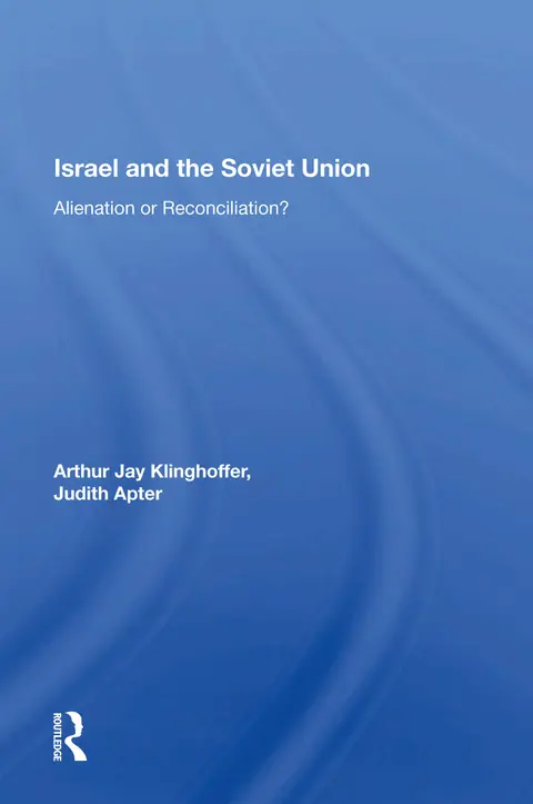 Cover of Israel and the Soviet Union
