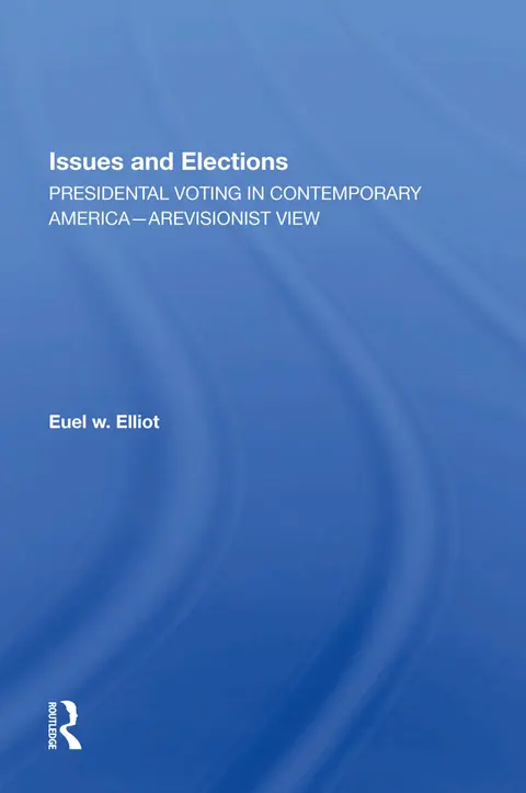 Cover of Issues and Elections