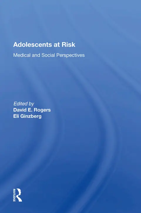 Cover of Adolescents at Risk