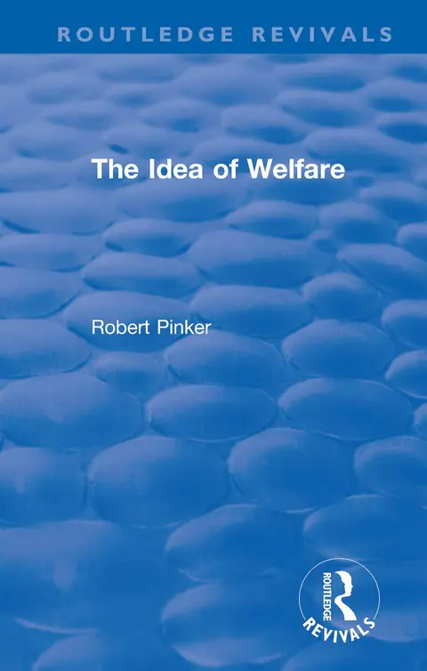 Cover of The Idea of Welfare