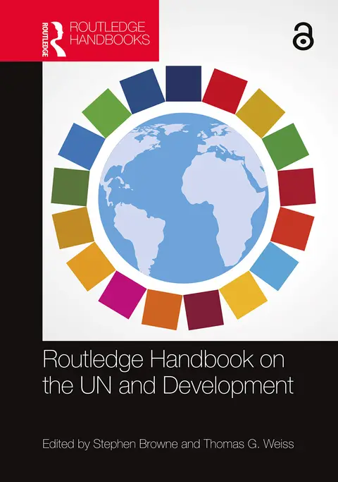Cover of Routledge Handbook on the UN and Development
