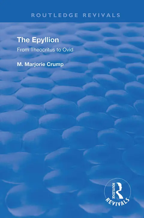 Cover of The Epyllion