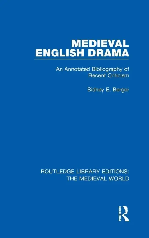 Cover of Medieval English Drama