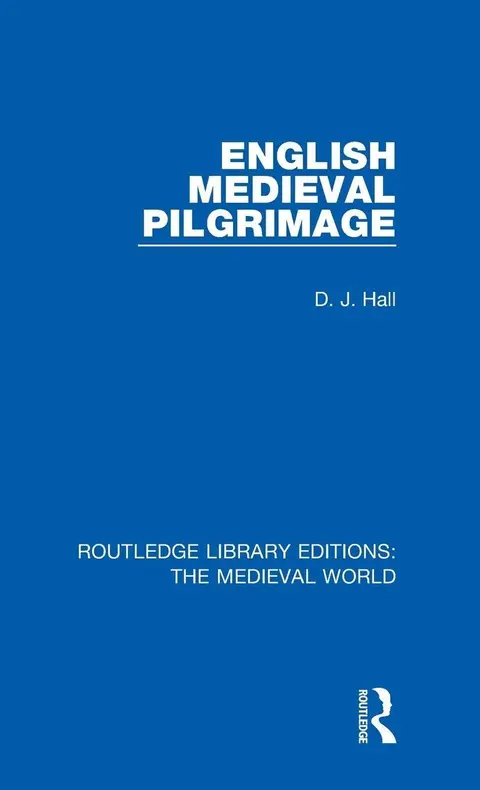 Cover of English Mediaeval Pilgrimage