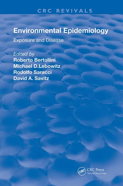 Cover of Environmental Epidemiology