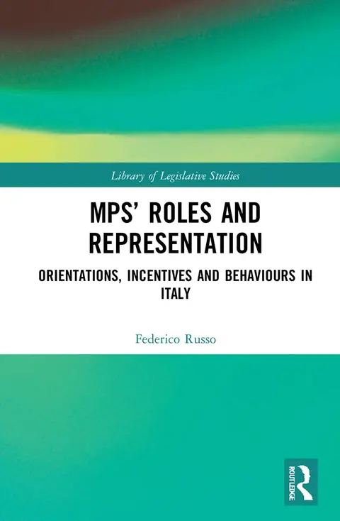 Cover of MPs’ Roles and Representation