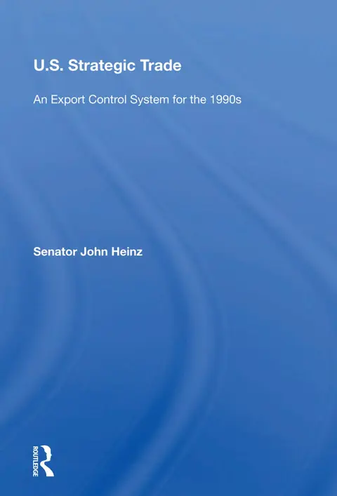 Cover of U.s. Strategic Trade