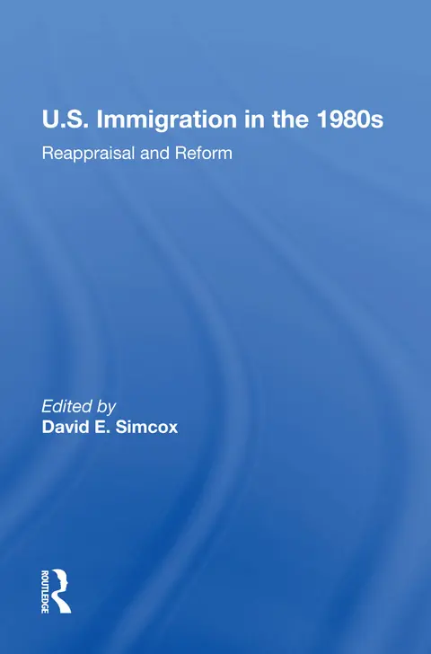 Cover of U.s. Immigration in the 1980s