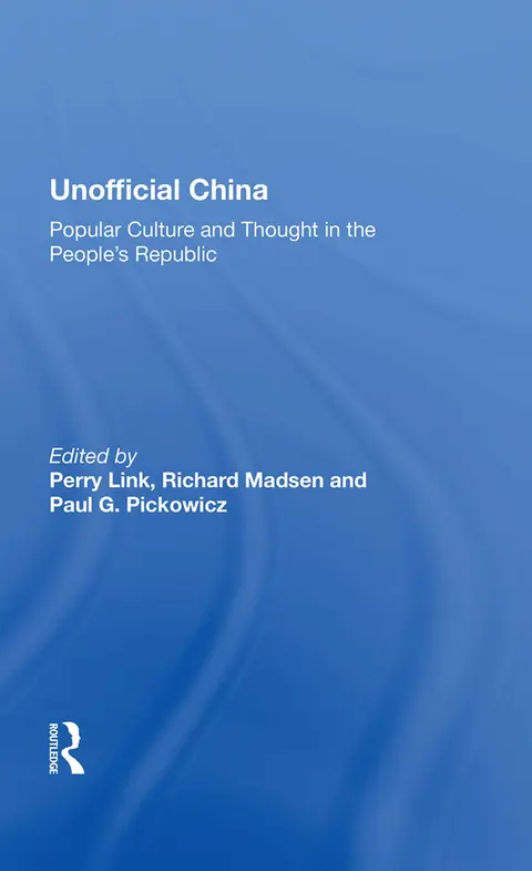 Cover of Unofficial China