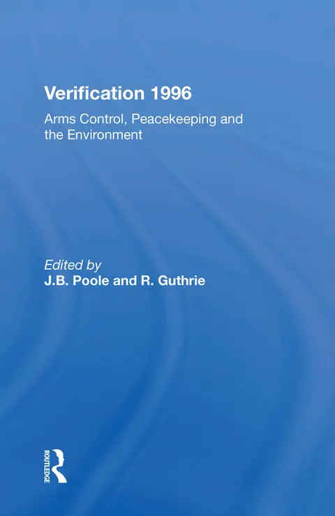 Cover of Verification 1996
