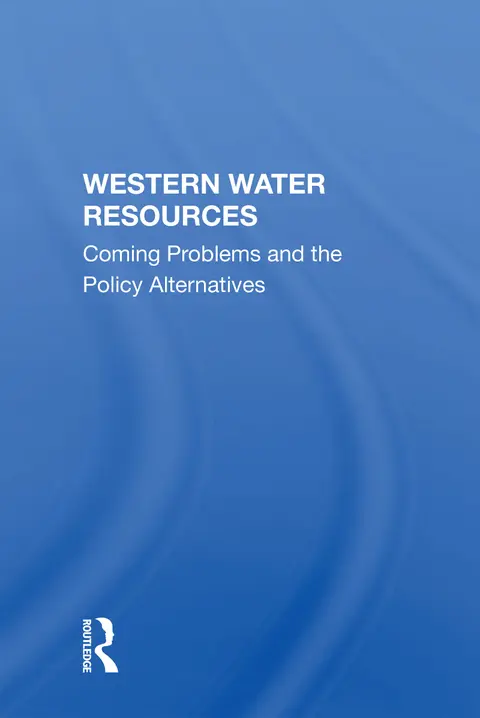 Cover of Western Water Resources