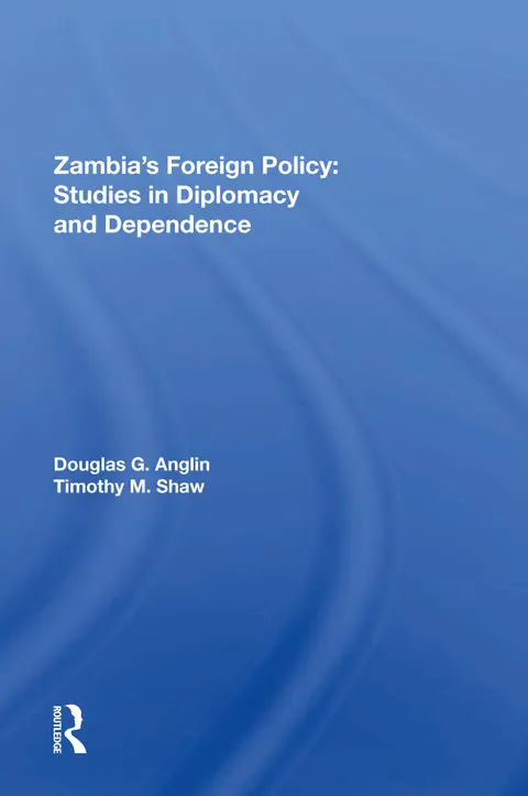 Cover of Zambia's Foreign Policy
