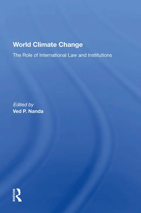 Cover of World Climate Change