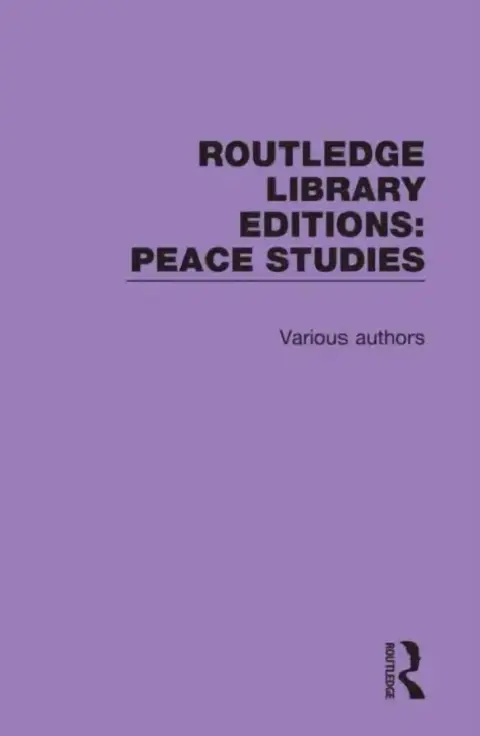Cover of Peace Studies