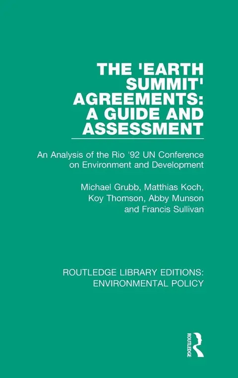 Cover of The Earth Summit Agreements