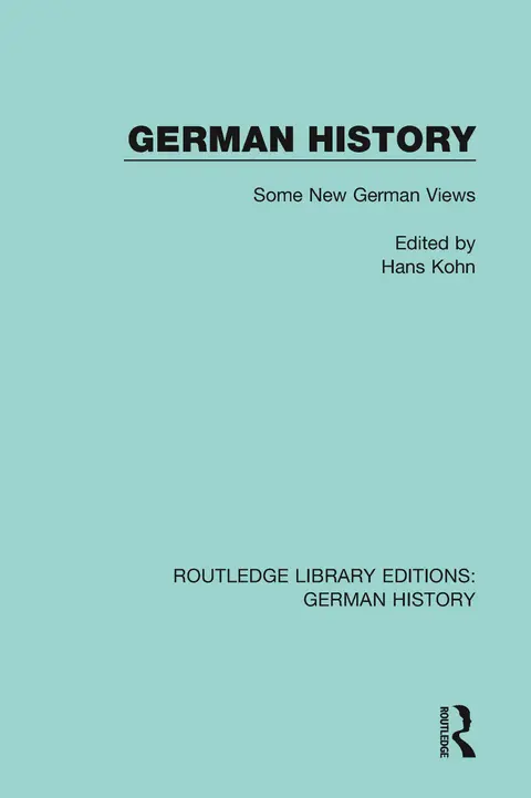 Cover of German History