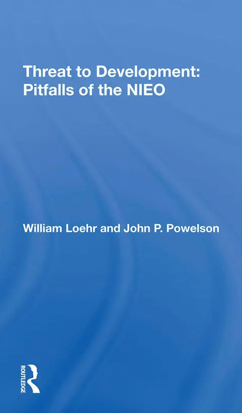 Cover of Threat to Development