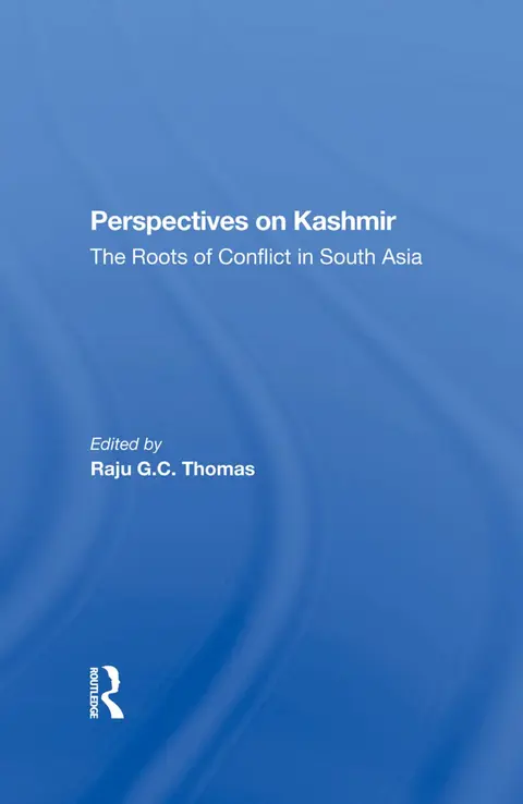 Cover of Perspectives on Kashmir