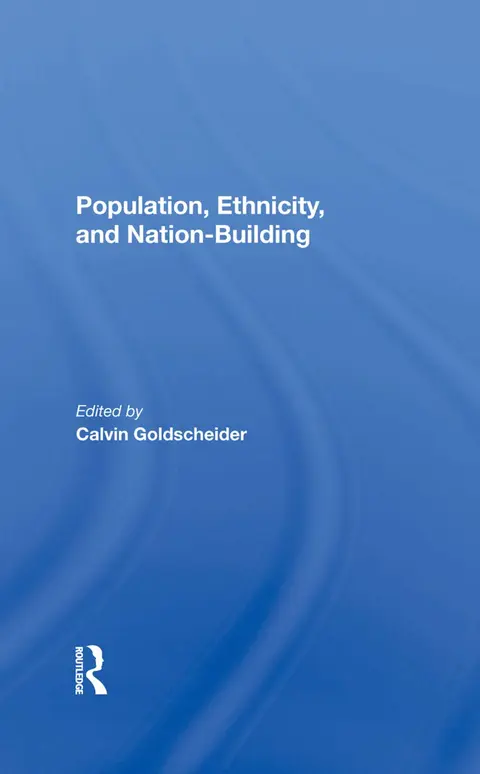 Cover of Population, Ethnicity, and Nation-building