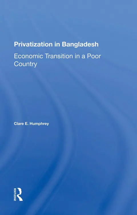 Cover of Privatization in Bangladesh