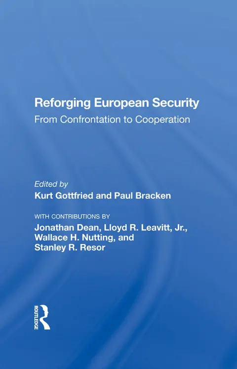 Cover of Reforging European Security