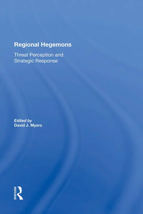 Cover of Regional Hegemons