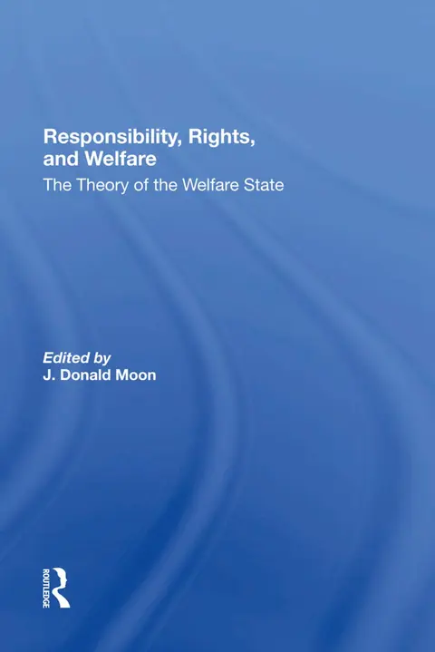 Cover of Responsibility, Rights, and Welfare