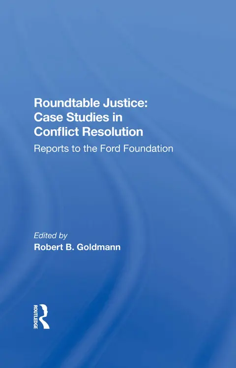 Cover of Roundtable Justice