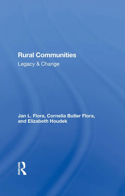 Cover of Rural Communities