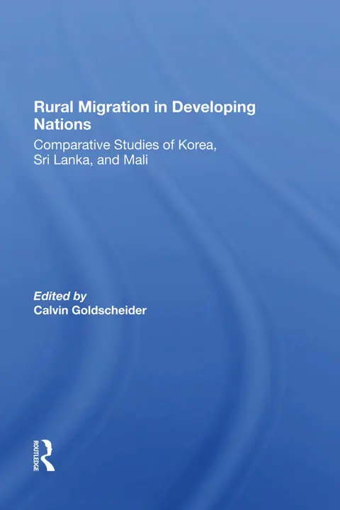 Cover of Rural Migration in Developing Nations