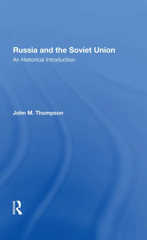 Cover of Russia and the Soviet Union
