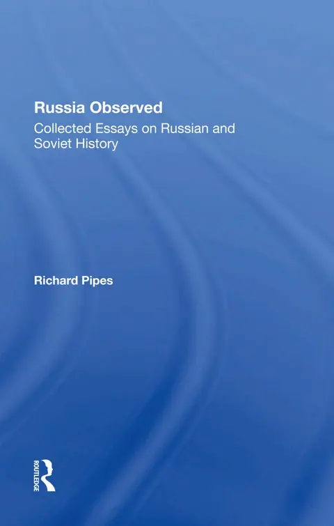 Cover of Russia Observed