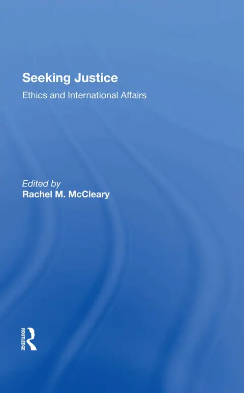 Cover of Seeking Justice
