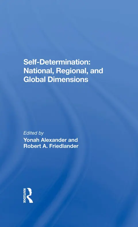Cover of Self-determination