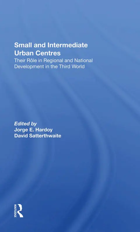 Cover of Small and Intermediate Urban Centres
