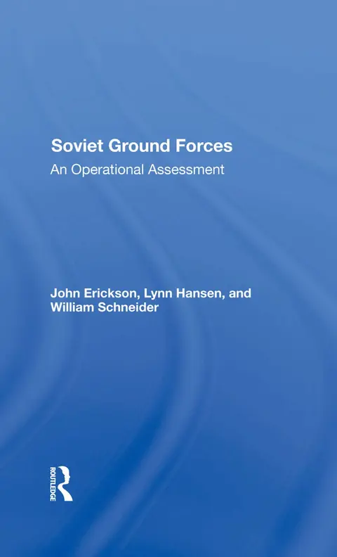 Cover of Soviet Ground Forces
