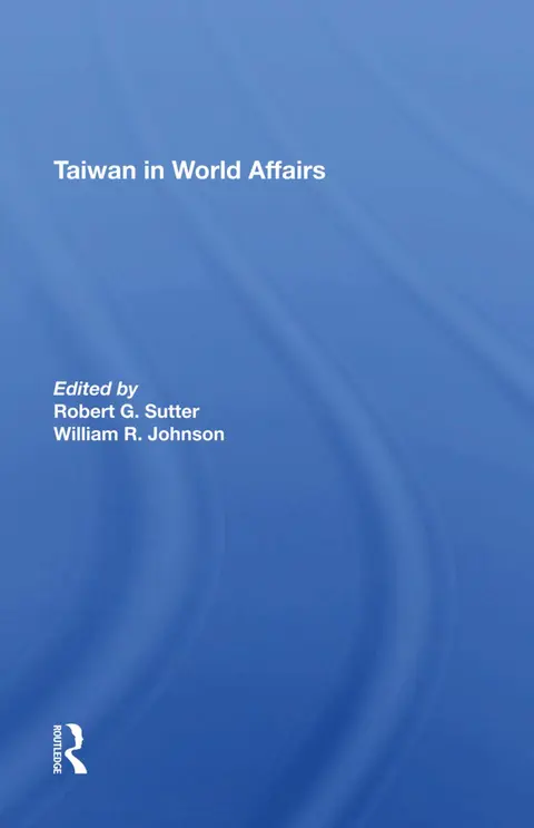 Cover of Taiwan in World Affairs