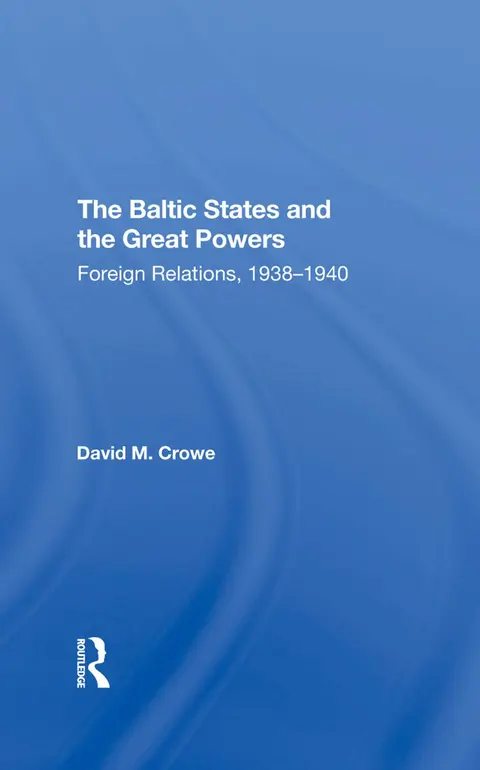 Cover of The Baltic States and the Great Powers